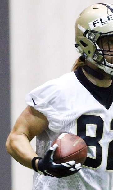 New Saints tight end Fleener looking like a good fit so far